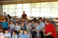 Pedagógus Szolgálati Emlékérem átadása Mórocz Csabánénak (1)