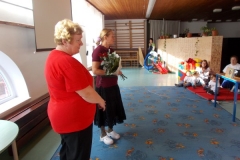 Pedagógus Szolgálati Emlékérem átadása Mórocz Csabánénak (2)