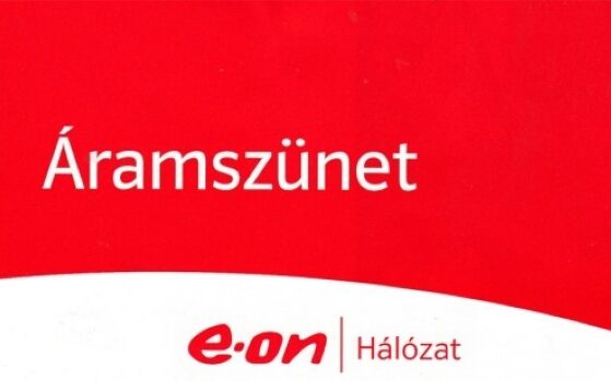 eon üzemszünetek