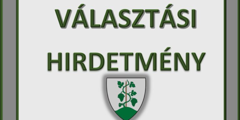 valasztas jegyzoi hirdetmeny