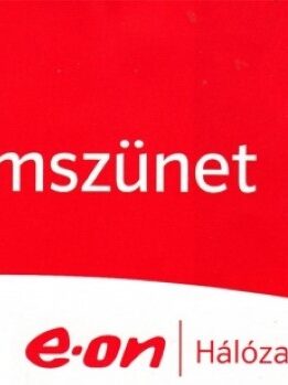 eon üzemszünet 2
