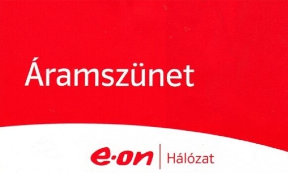 eon üzemszünet 2