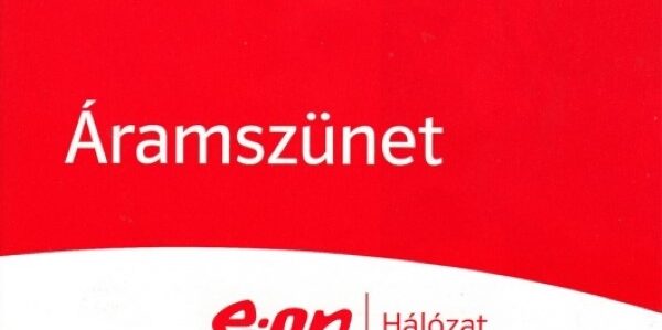 eon üzemszünet 2