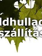 Zöldhulladék szállítás