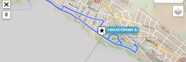 Polár futam Balatonkenesén