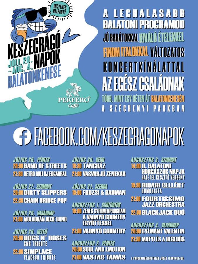 keszegrágó napok balatonkenese