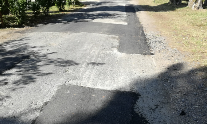 Befejeződött az aszfaltjavítás a Tompa Mihály utcában