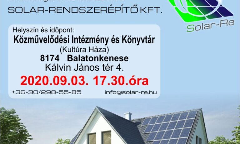 Solare plakát Bkenese