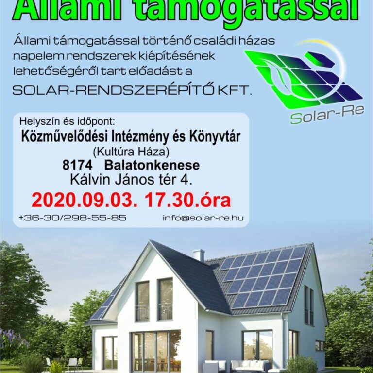 Solare plakát Bkenese