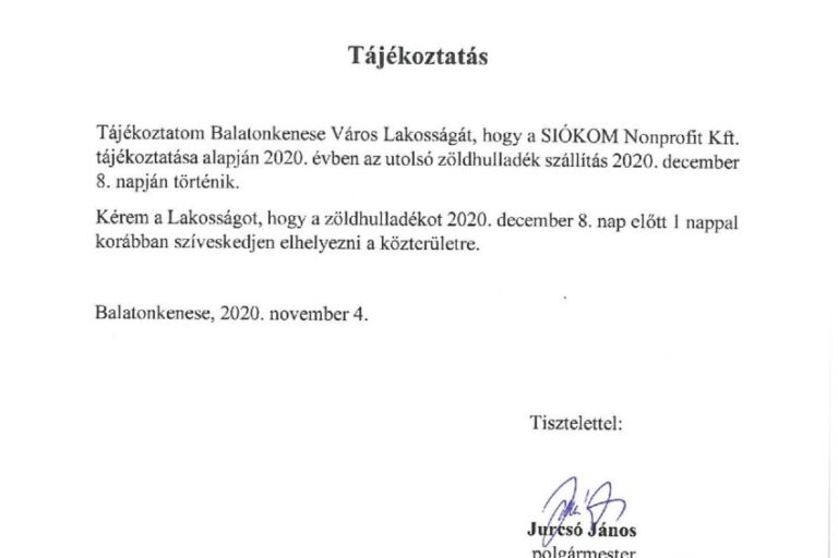 Zöldhulladék szállítás