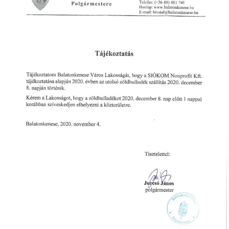 Zöldhulladék szállítás