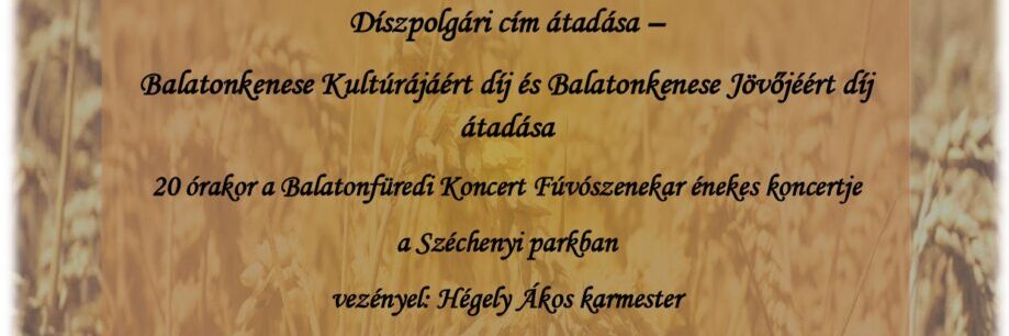 Augusztus 20. plakát egész nap