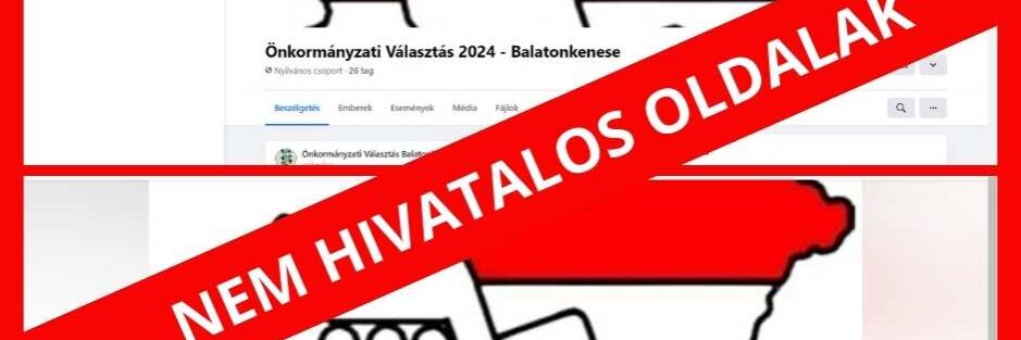 választás nem hivatalos oldalak csoportok