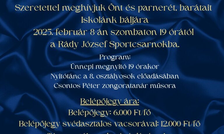 Pilinszky Jótékonysági Bál