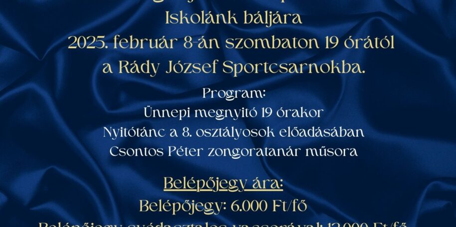 Pilinszky Jótékonysági Bál