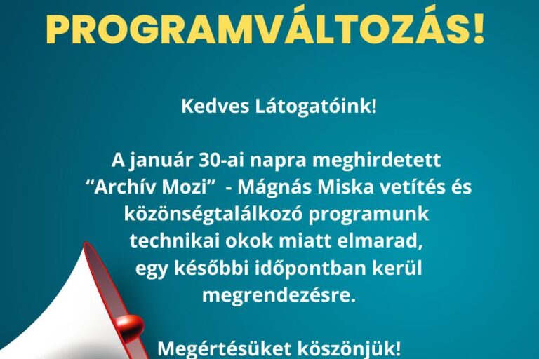 Programváltozás