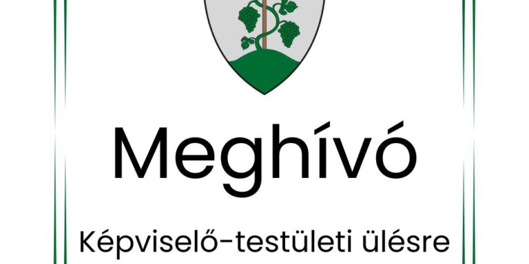 Meghívó testületire kép