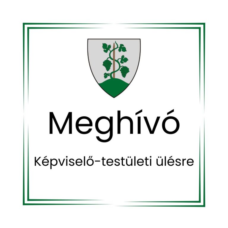 Meghívó testületire kép