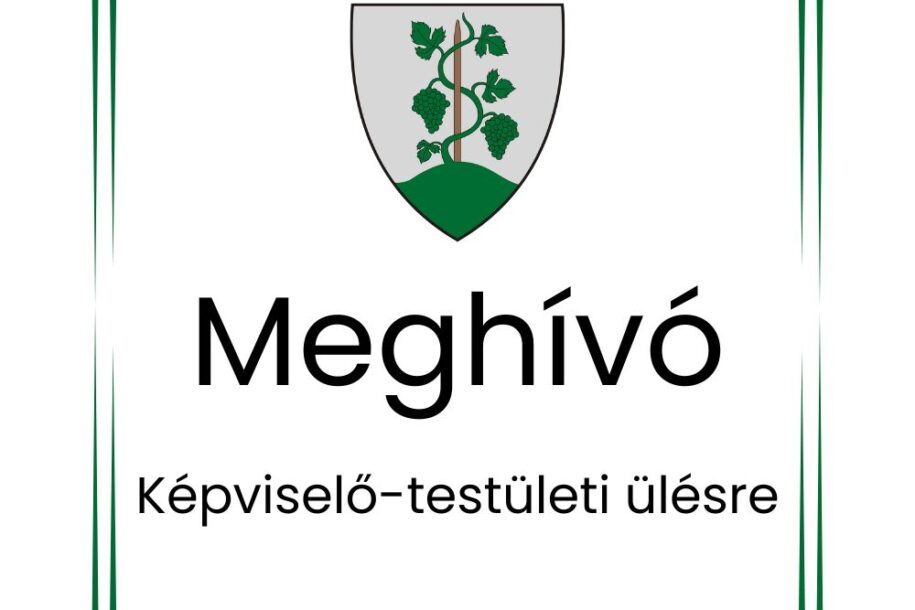Meghívó testületire kép