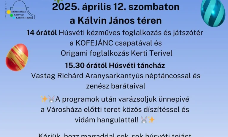 Húsvéti Családváró program