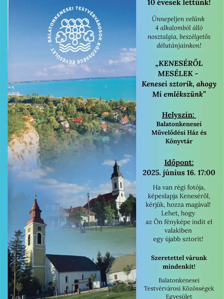 Kenesei sztorik plakát