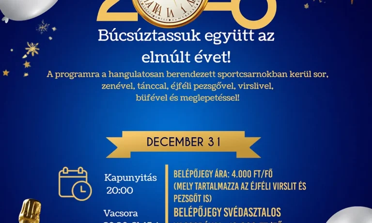 szilveszter 2025