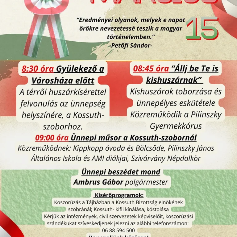 Javított plakát március 15.