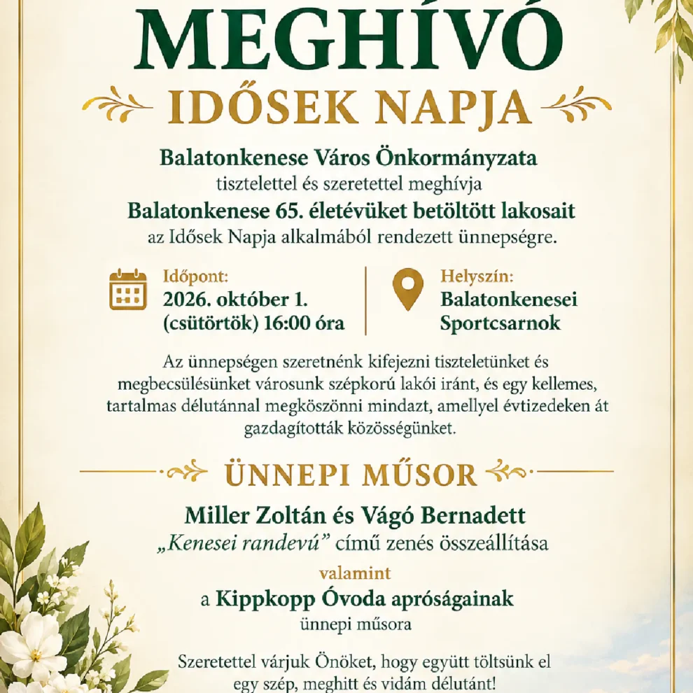 idősek napjára